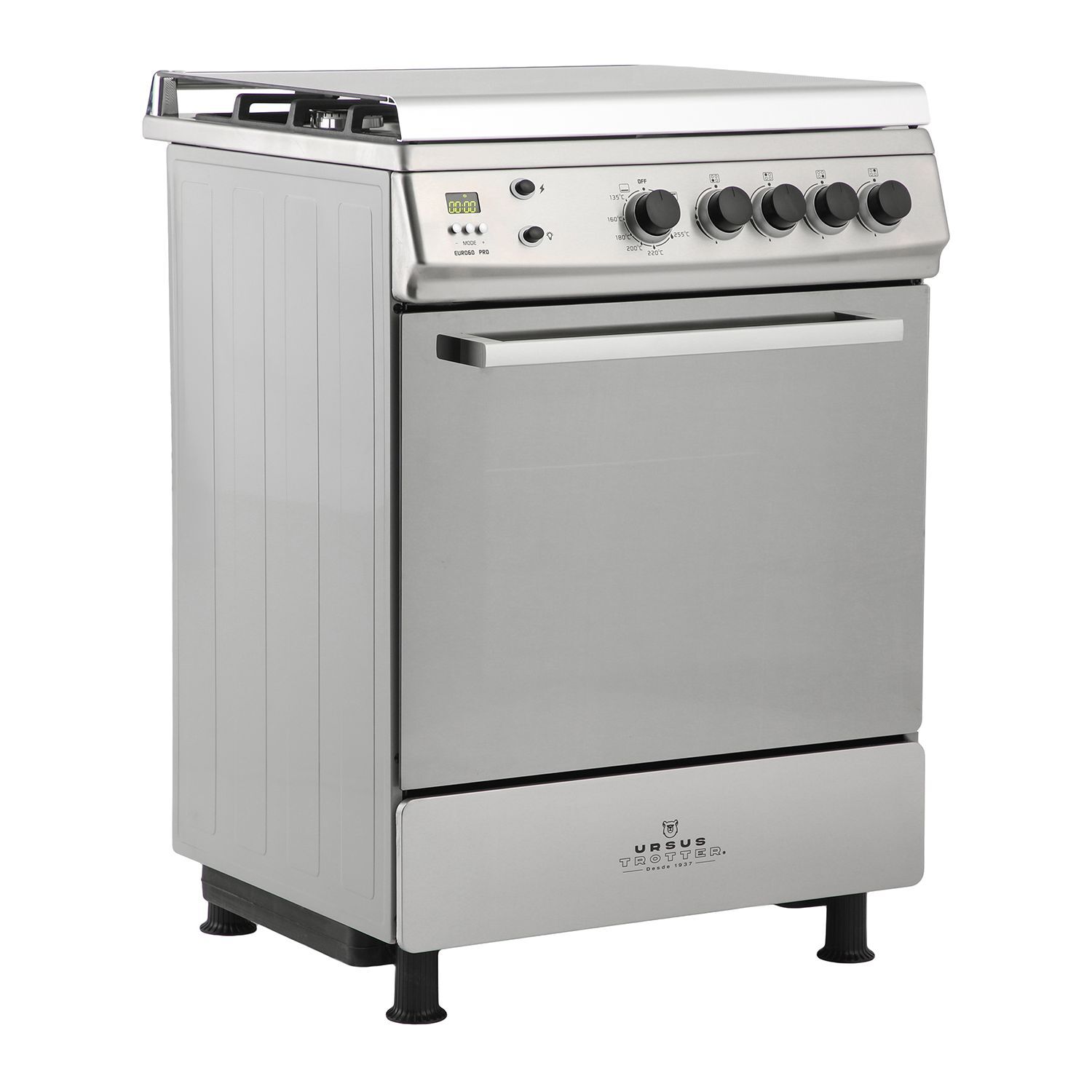 Cocina A Gas Ursus Trotter UT EURO60 PR / 4 Quemadores image number 0.0